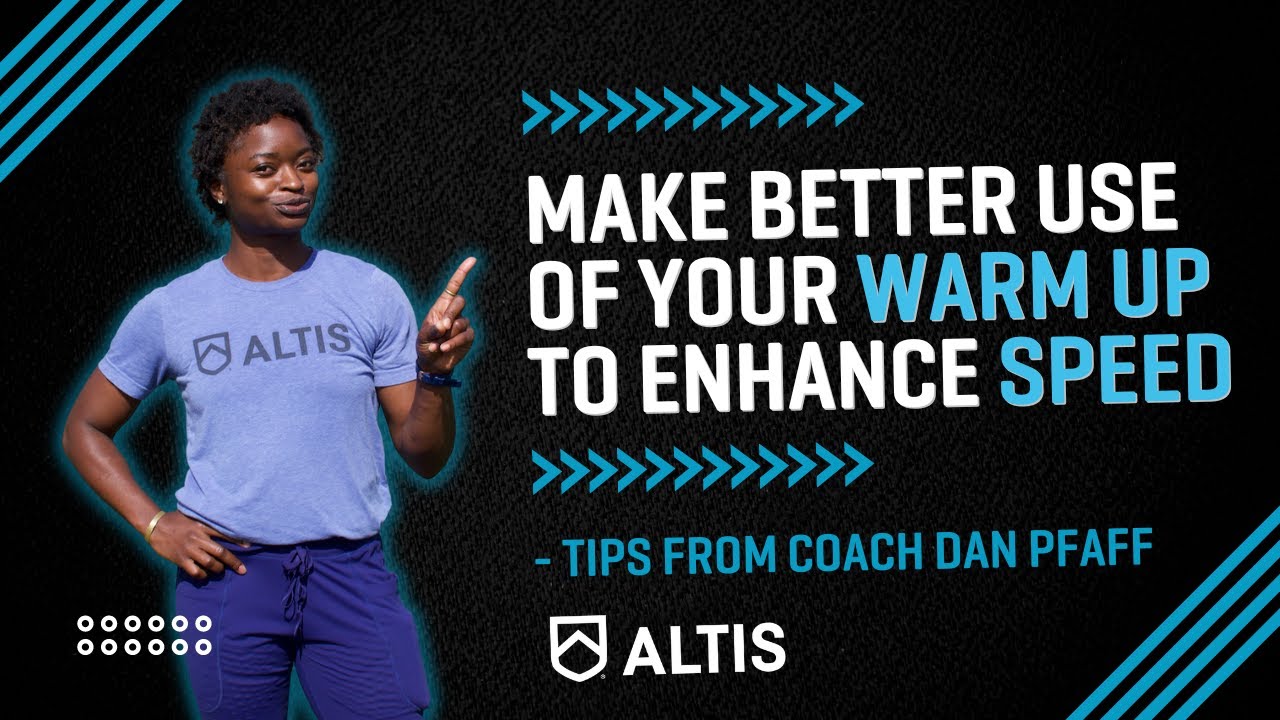 The secret behind making better use of your warm up to enhance speed - DAN PFAFF
