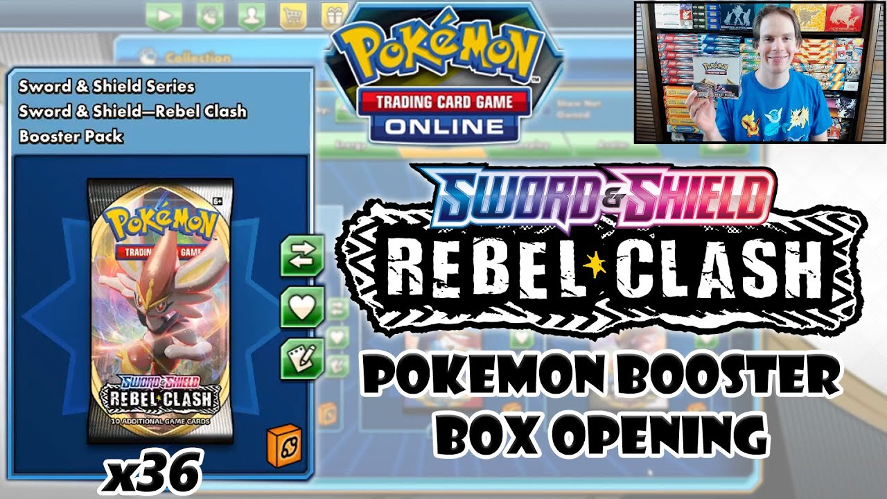 Online Rebel Clash Booster Box Opening