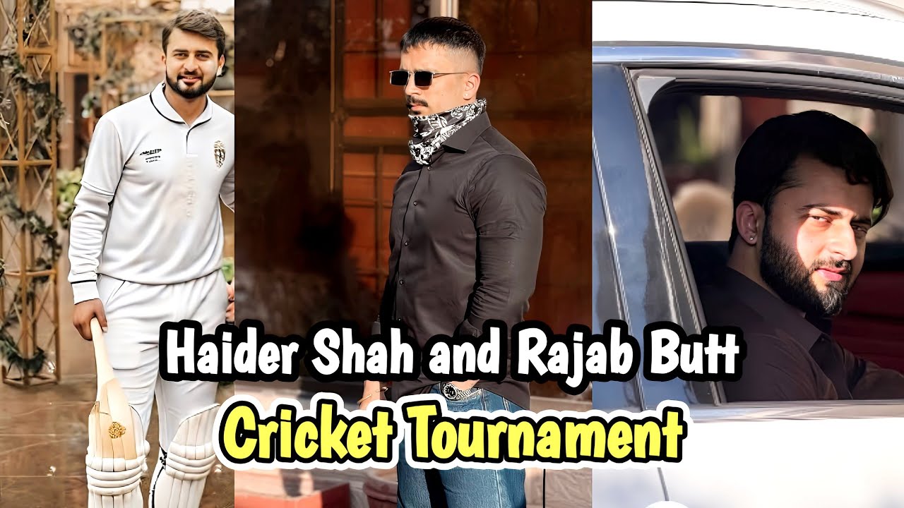 Haider Shah and Rajab Butt Cricket Tournament Live | 14 April