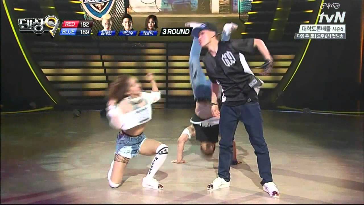 생방1차전 최남미&김태현&박인수 '불타는 금요일' 블루아이_댄싱9 Dancing9 시즌2 Season2