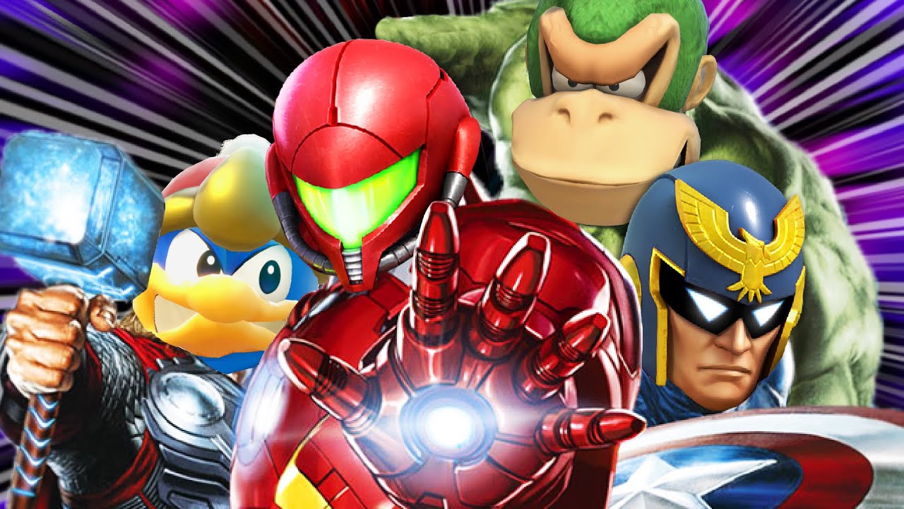МСТИТЕЛИ В SMASH BROS.