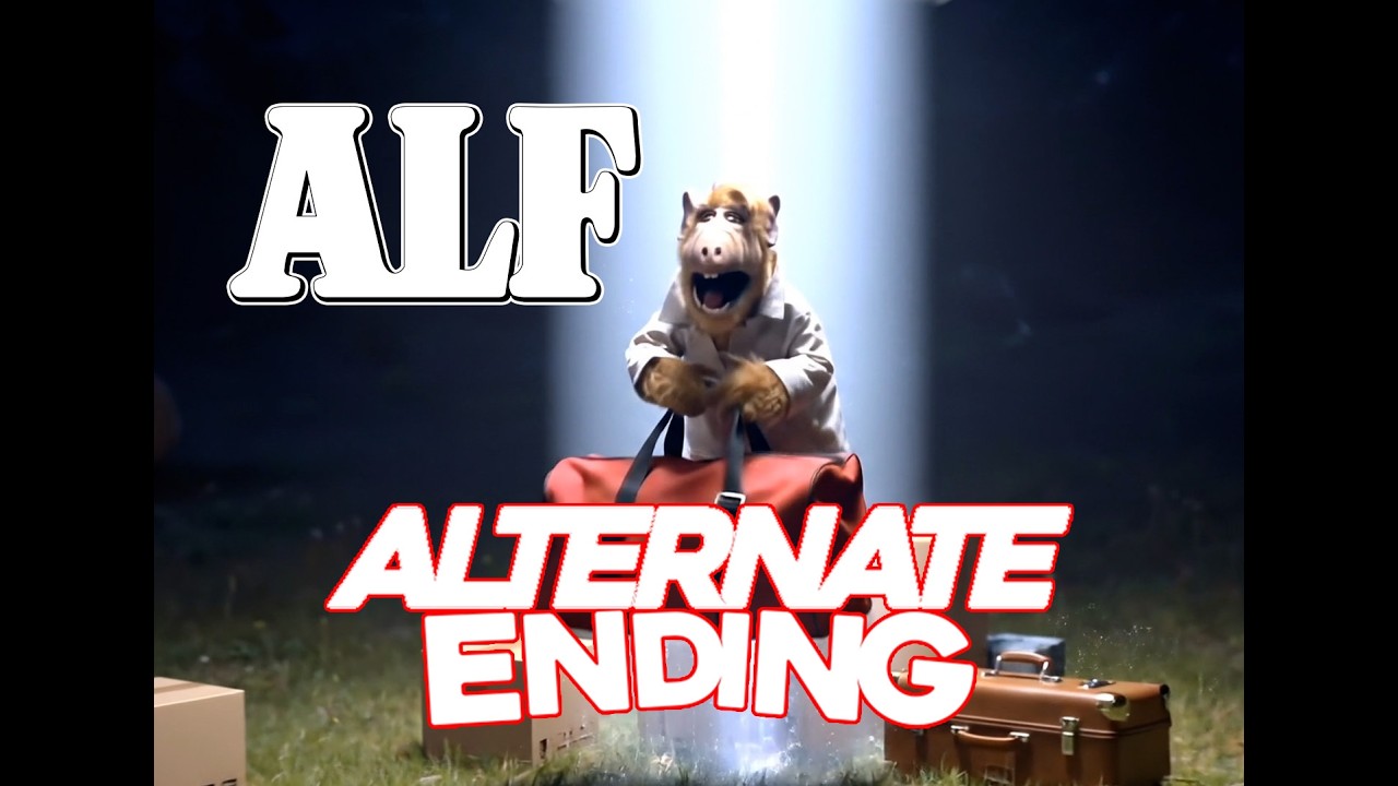 ALF Series Finale Alternate Ending - ALF Goes Home