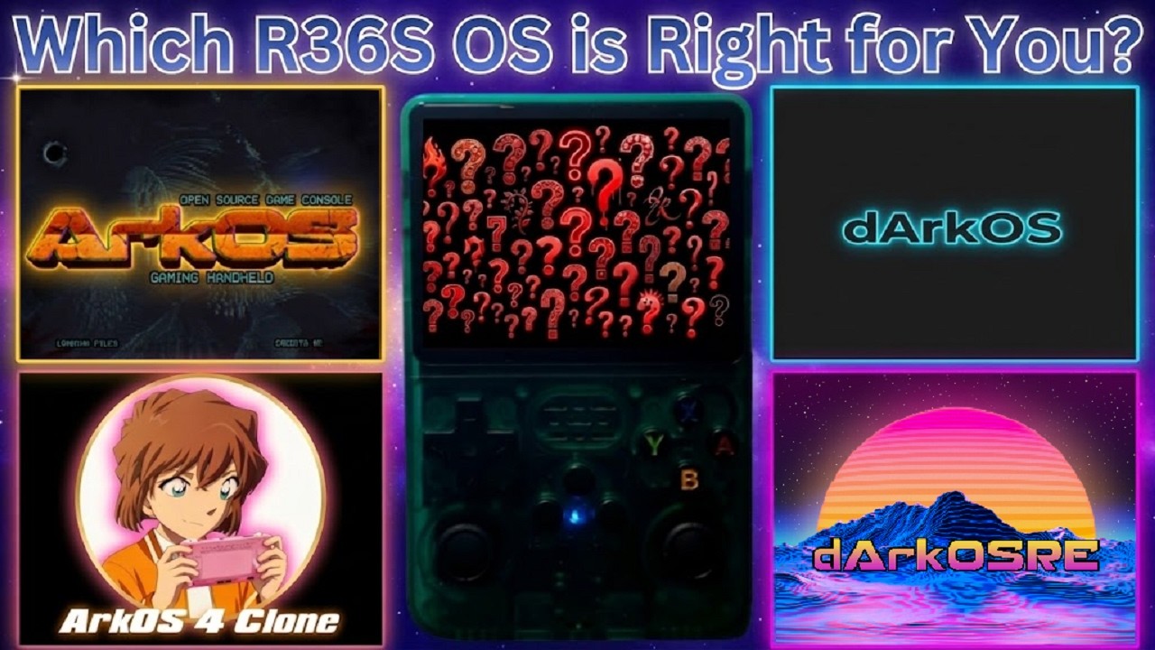 Новый владелец R36S? Какая операционная система для R36S подойдет именно вам!