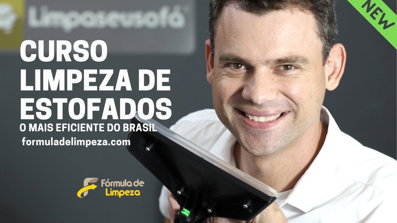 Curso limpeza de estofados - Fórmula de limpeza