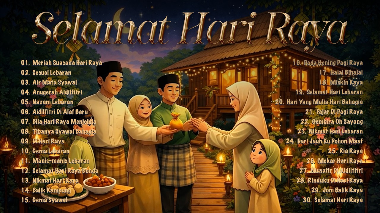30 Koleksi Lagu Raya Aidilfitri 2026 | Lagu Raya Terbaik  |  Lagu Raya Siti Nurhaliza