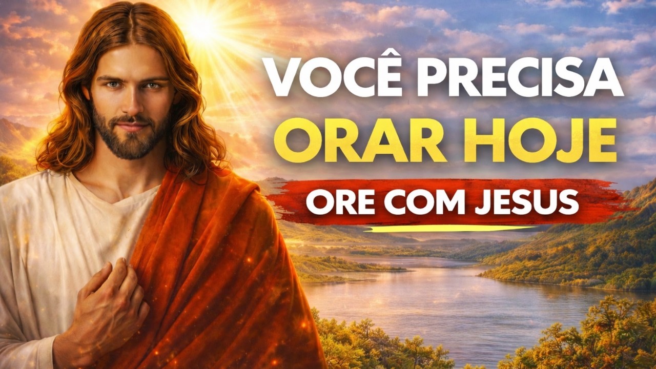 VOCÊ PRECISA ORAR HOJE  | Faça Esta Oração com Jesus e Veja Deus Agir