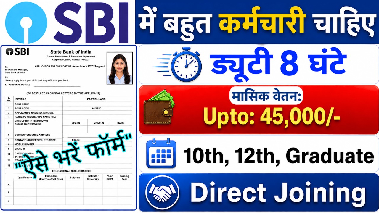 SBI recruitment 2026 | SBI Job vacancy 2026 | Bank Job vacancy 2026