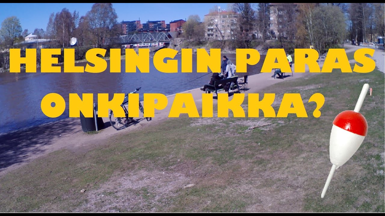 Ongitaan Vantaanjoen suulla - Vanhankaupungin suvanto