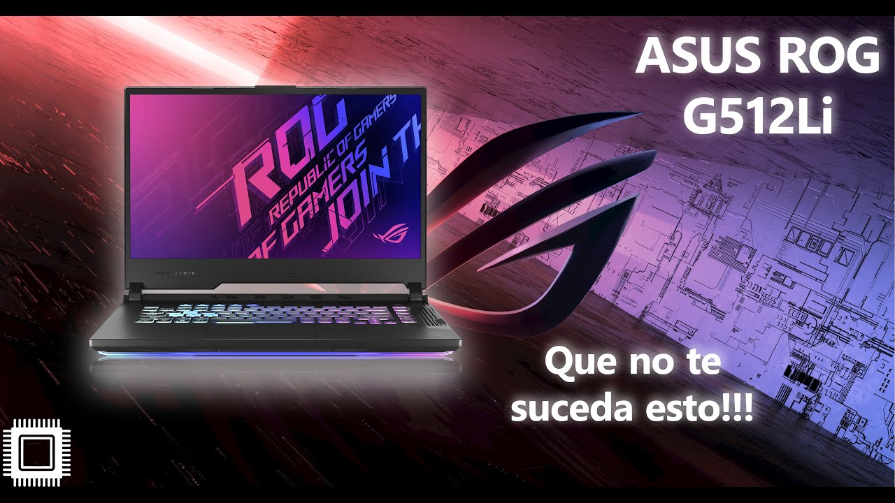 No dejes NUNCA que tu PC de GAMA ALTA llegue a este punto | Mantenimiento completo | ASUS ROG G512Li