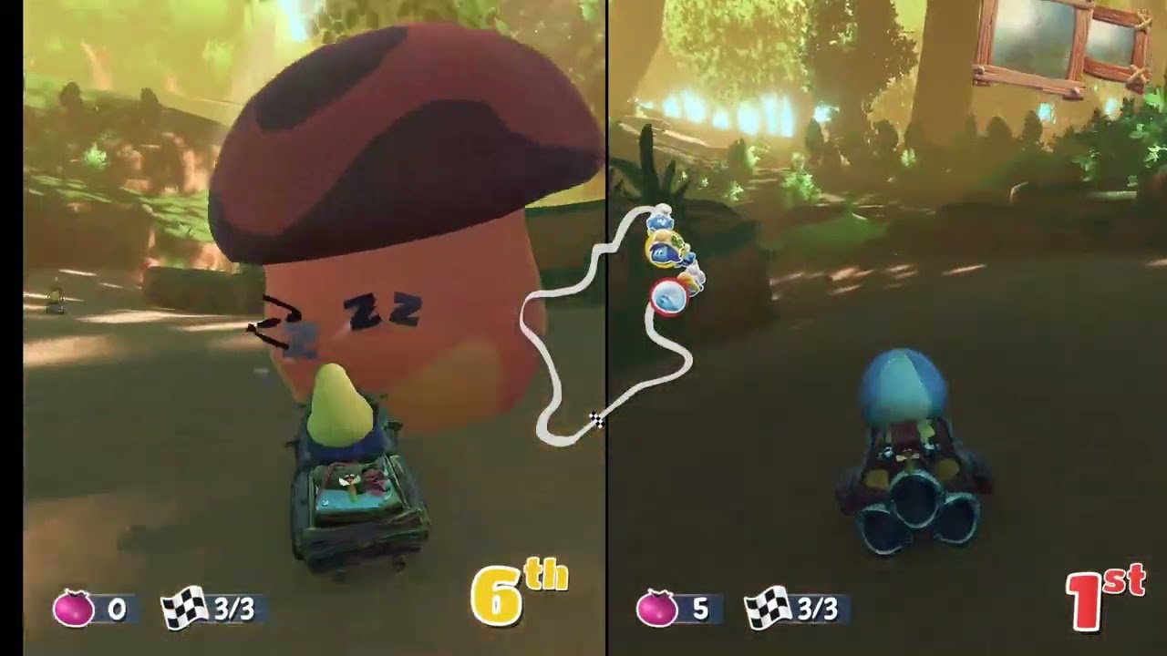 Smurfs Kart | Nintendo Switch Gameplay | Walkthrough #2