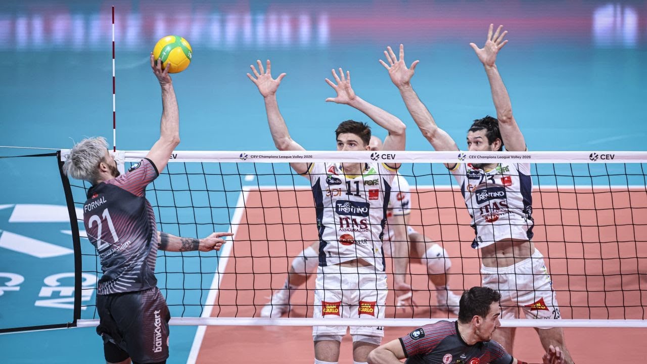 💥🏐 HIGHLIGHTS | Ziraat Bankkart Ankara-Trentino Itas 3-0 (3&deg; turno Pool A di CEV Champions League)
