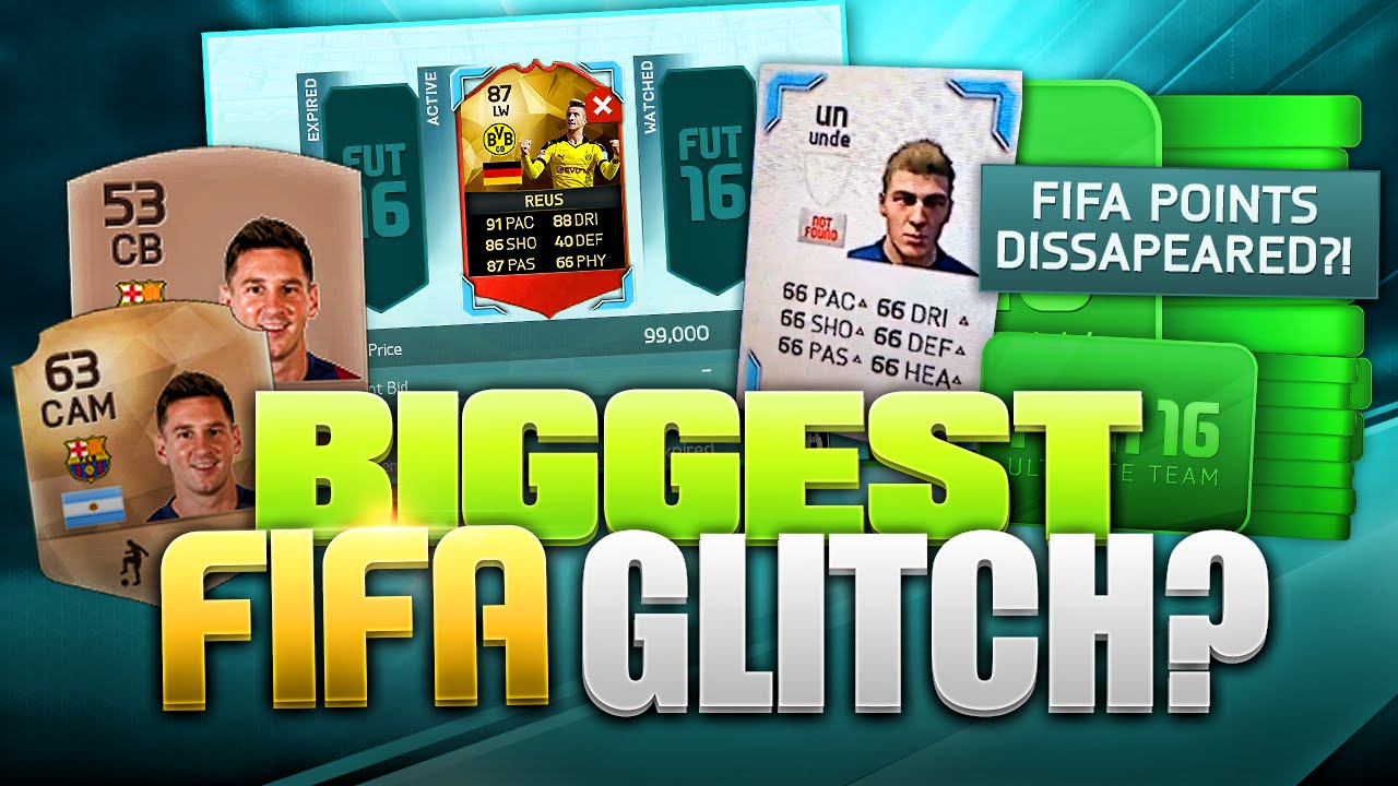 BIGGEST FIFA GLITCH?