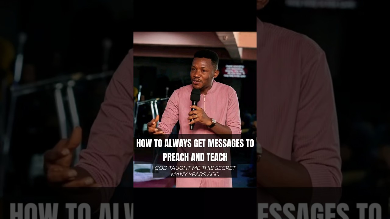 How to always  get messages to preach and teach Apostle Edu Udechukwu #viral #prayer #teaching