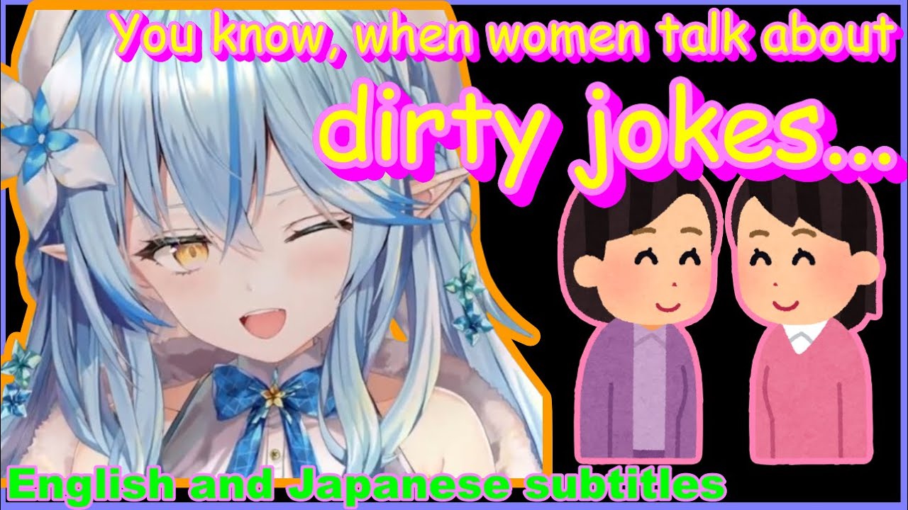 Lamy talks about dirty jokes between women.