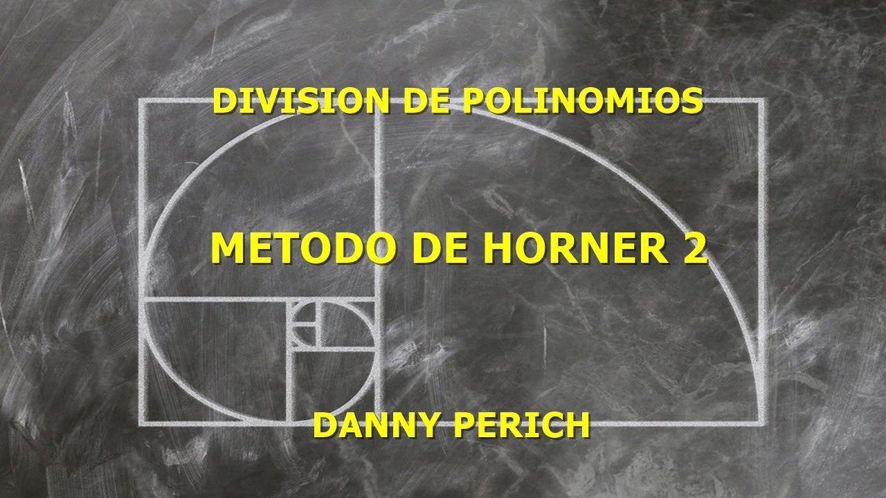 M&eacute;todo de Horner 02