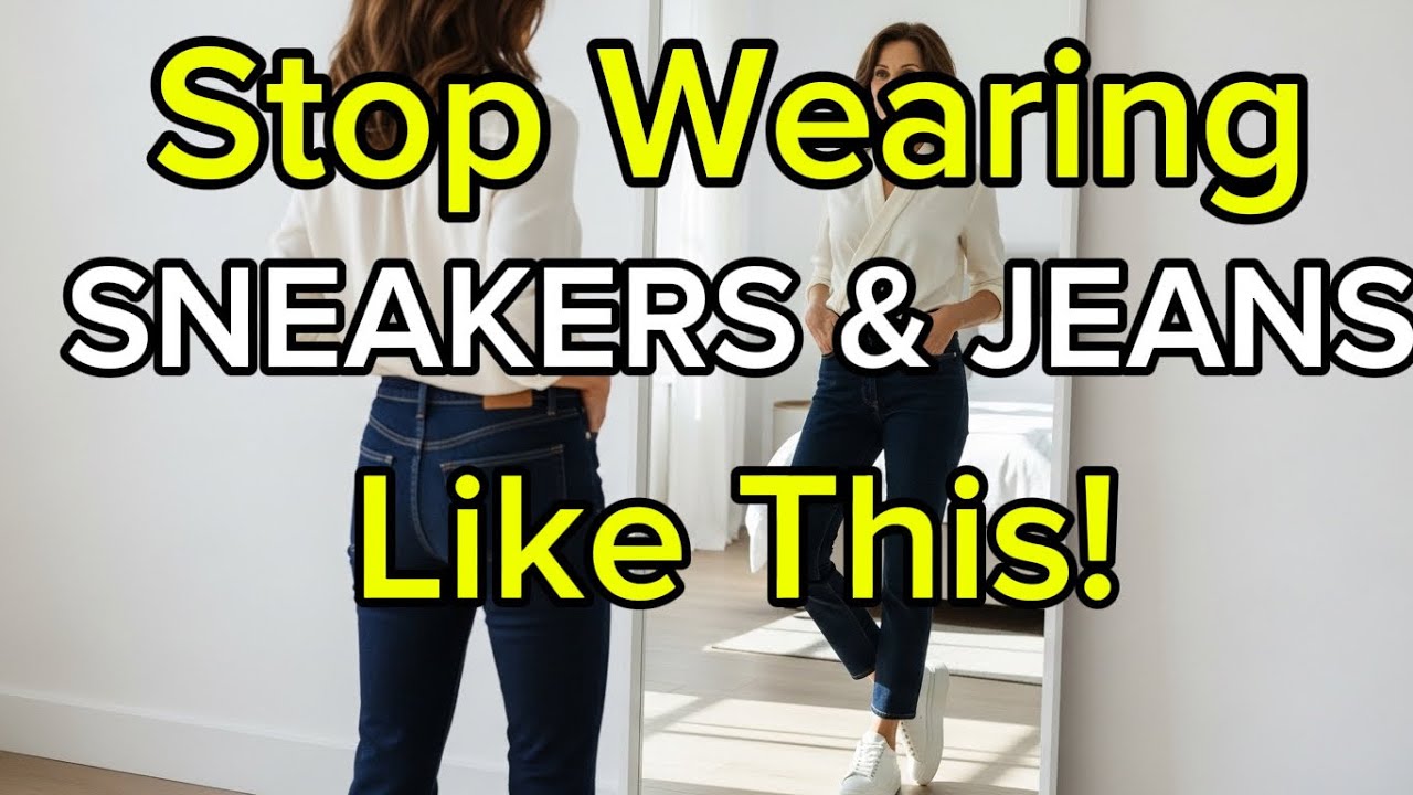 How to Wear Denim Jackets at 60+ and Still Look AMAZING! (7 Genius Styling Hacks)