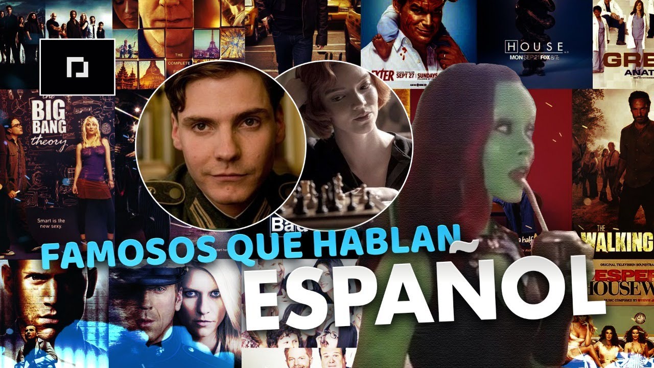 ACTORES FAMOSOS que hablan ESPAÑOL