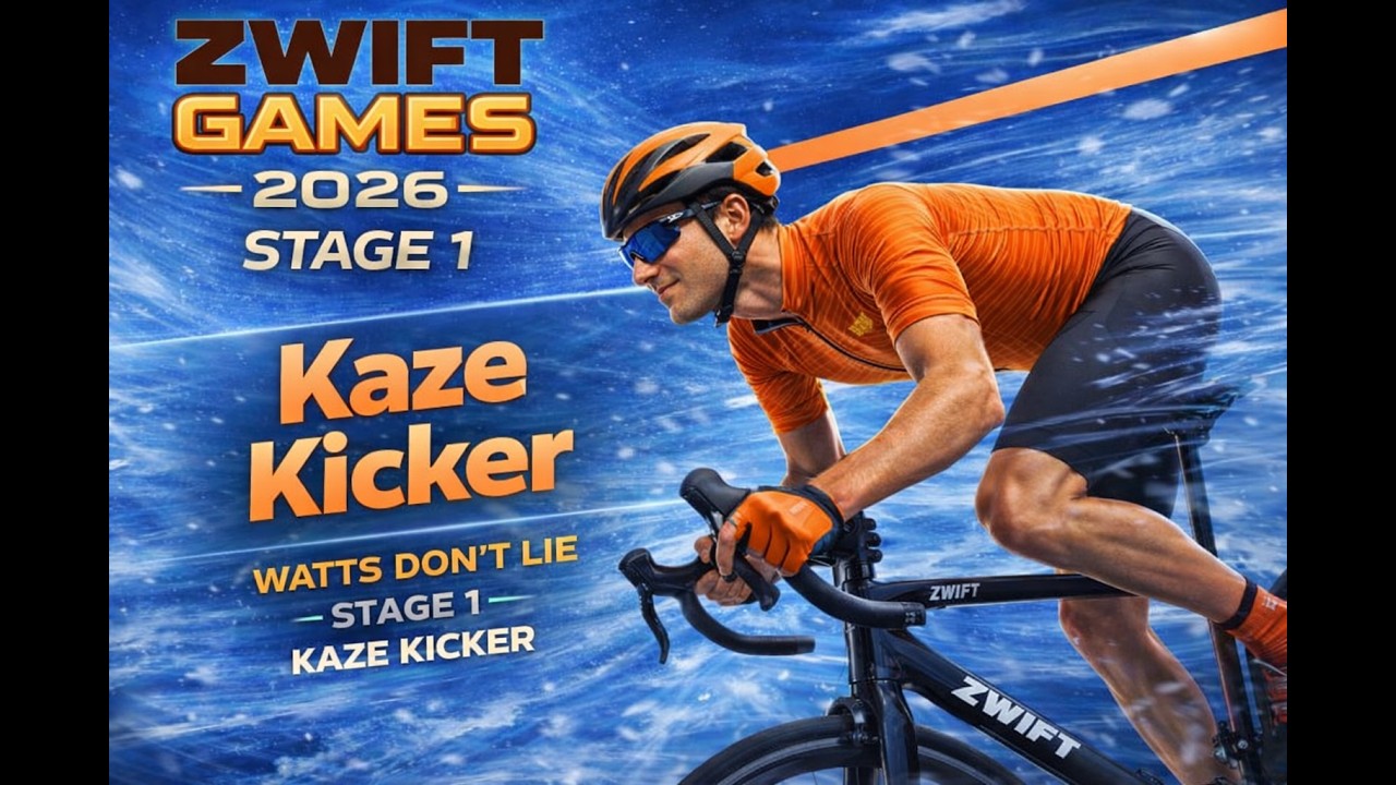 Stage 1: Zwift Games 2026: Kaze Kicker