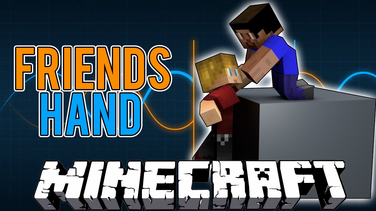 Minecraft CO-OP PUZZLE MAP - Friend's Hand with Vikkstar & Lachlan (Minecraft Puzzle Map)