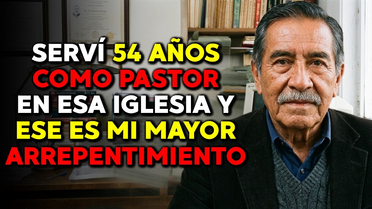 Mi mayor arrepentimiento: 54 años sirviendo como Pastor en esta iglesia