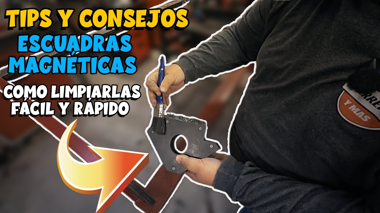 🧲 TÍPS y CONSEJOS para usar y LIMPIAR las ESCUADRAS MAGNÉTICAS 🧲