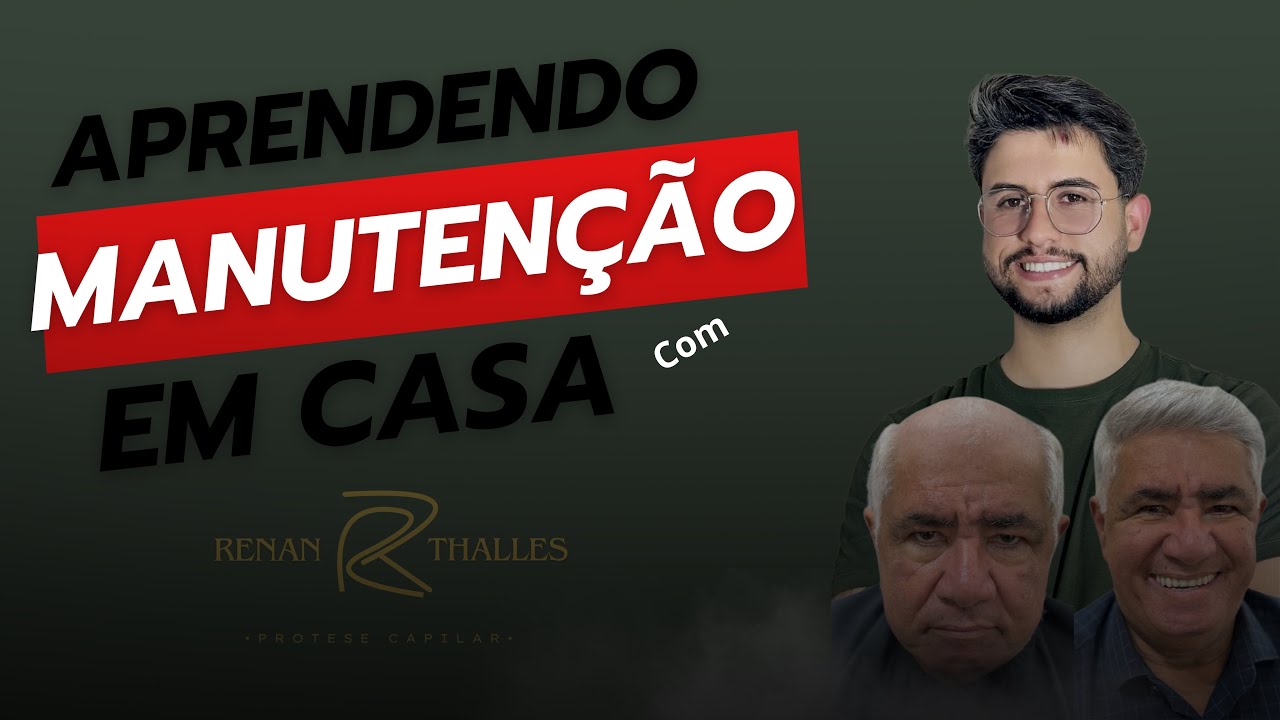 APRENDA A FAZER A MANUTENÇÃO DA SUA PRÓTESE CAPILAR EM CASA 😁