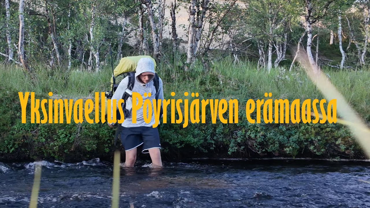 Kalmakaltio ja Pöyrisjärven erämaa - Yksinvaellus Lapissa