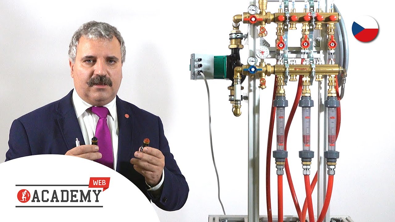 Rozdělovače s automatickou regulací průtoku 🇨🇿| DB series | GIACOMINI WEB ACADEMY