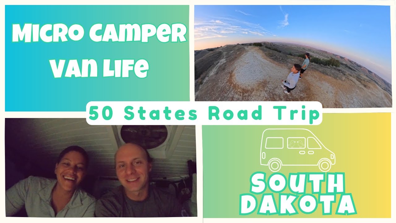 Van Life South Dakota 🚐💨 | Our Tiny Van Takes on the Wild West