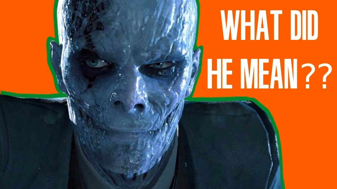 What Was Skull Face's Speech About?