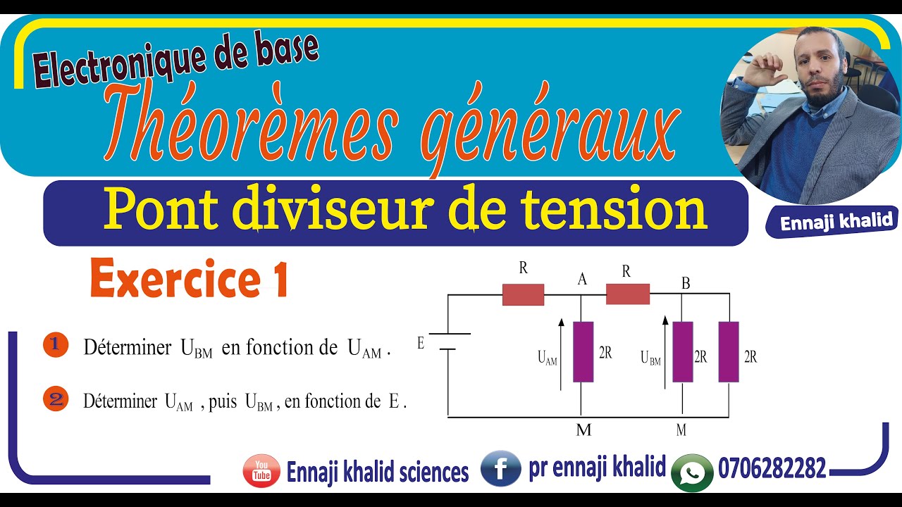 Diviseur de tension exercice1