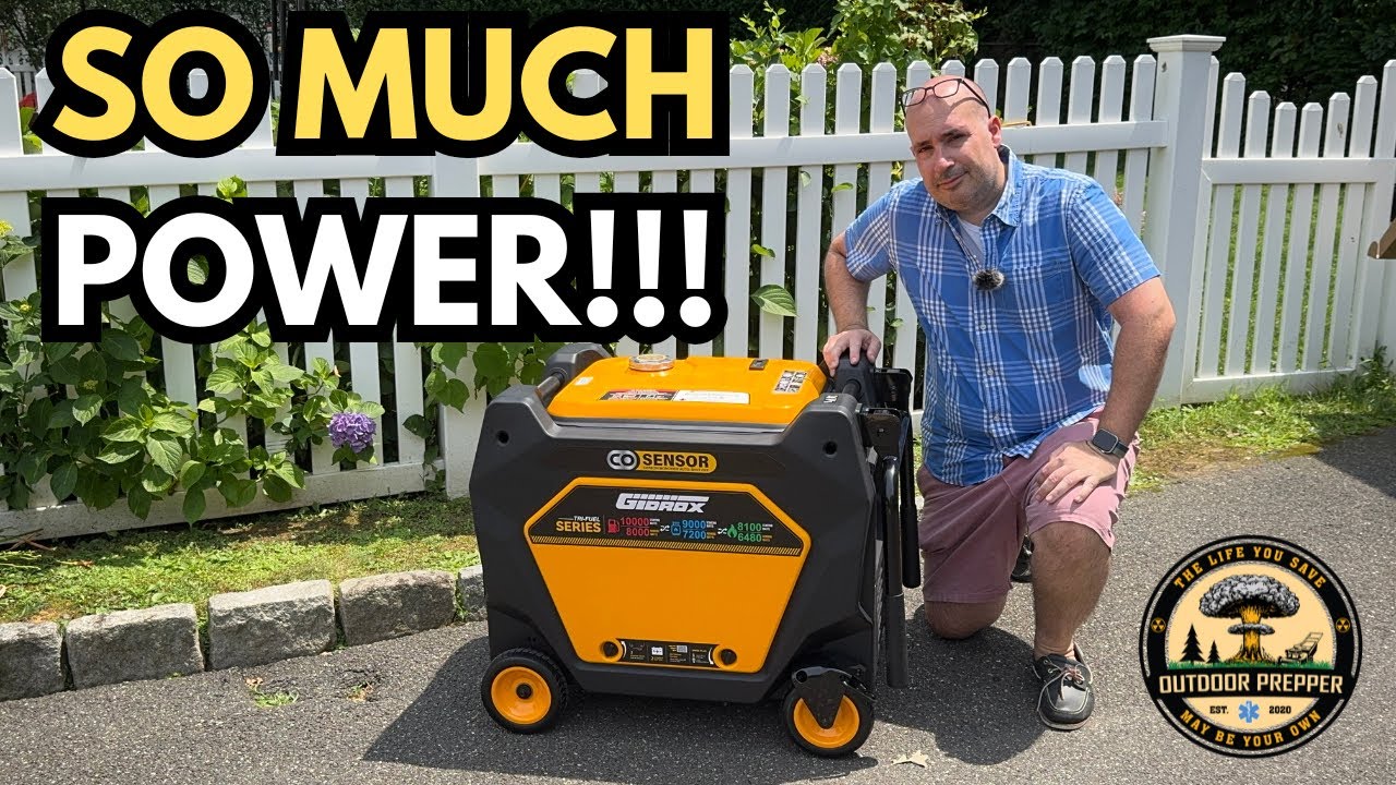 The Best Generator You’ve Never Heard Of! - Gidrox 10,000W Tri-Fuel Inverter Generator!