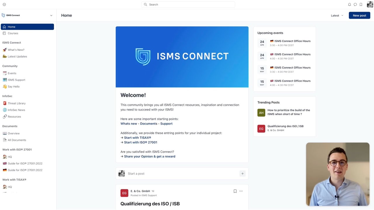 ISMS Connect Product Demo