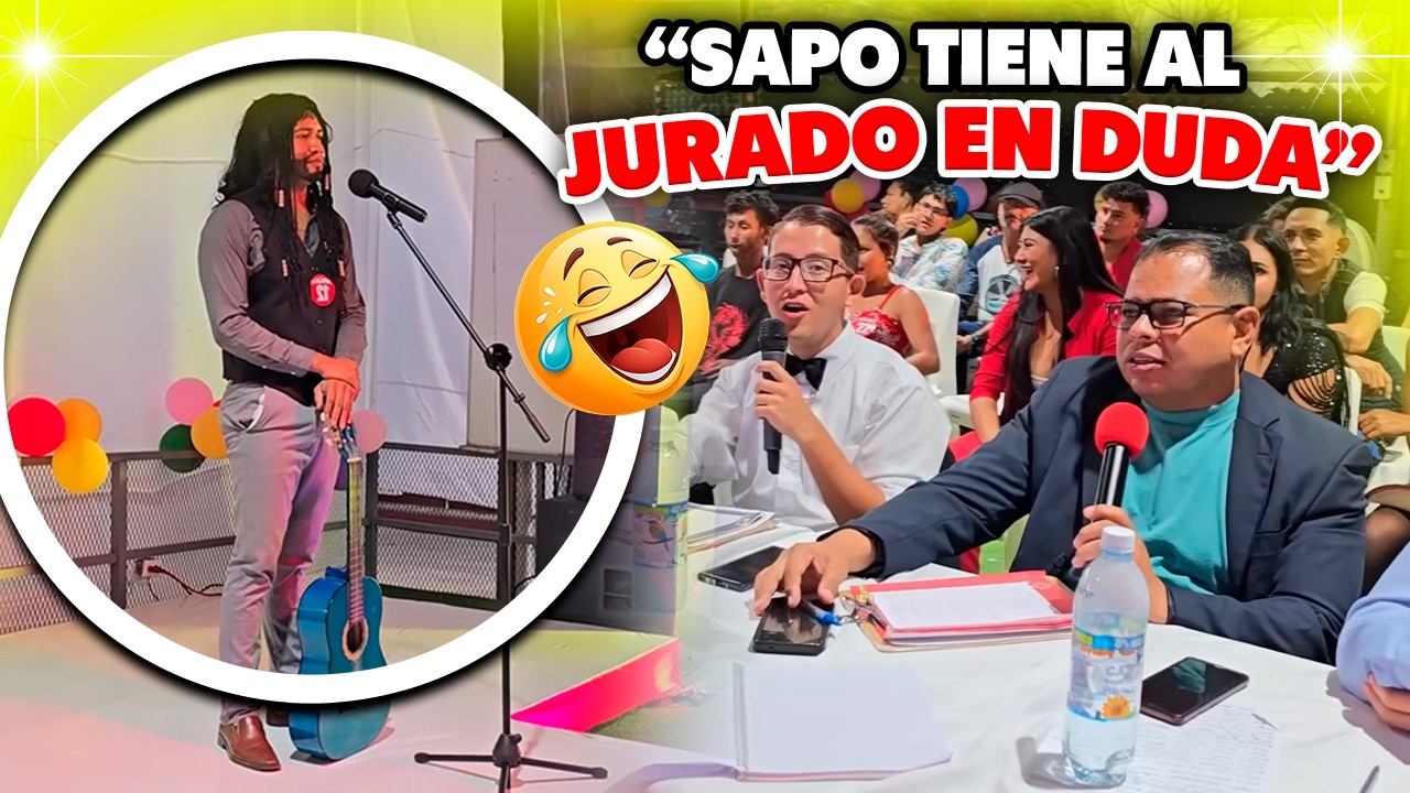 La risa no para! SAPO se presentó con su Flow 🤔 A quién Imitara?