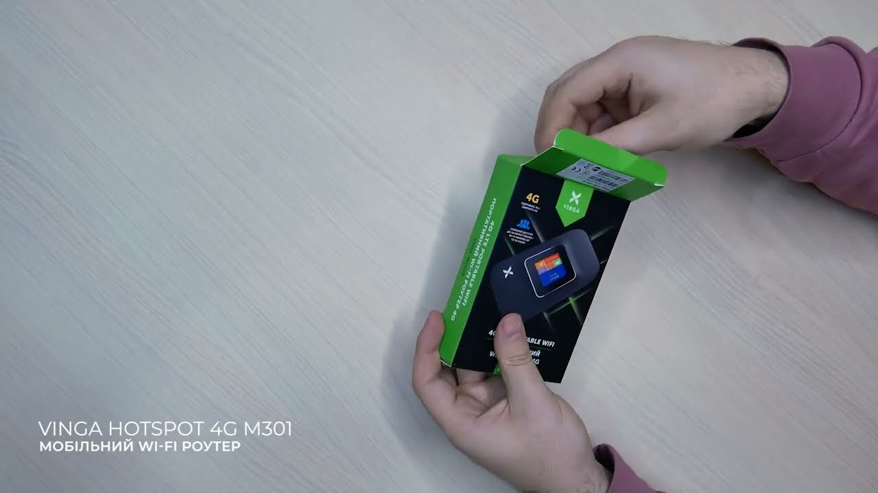 Vinga Hotspot 4G M301: Мобільний Wi-Fi роутер з екраном! Огляд та налаштування
