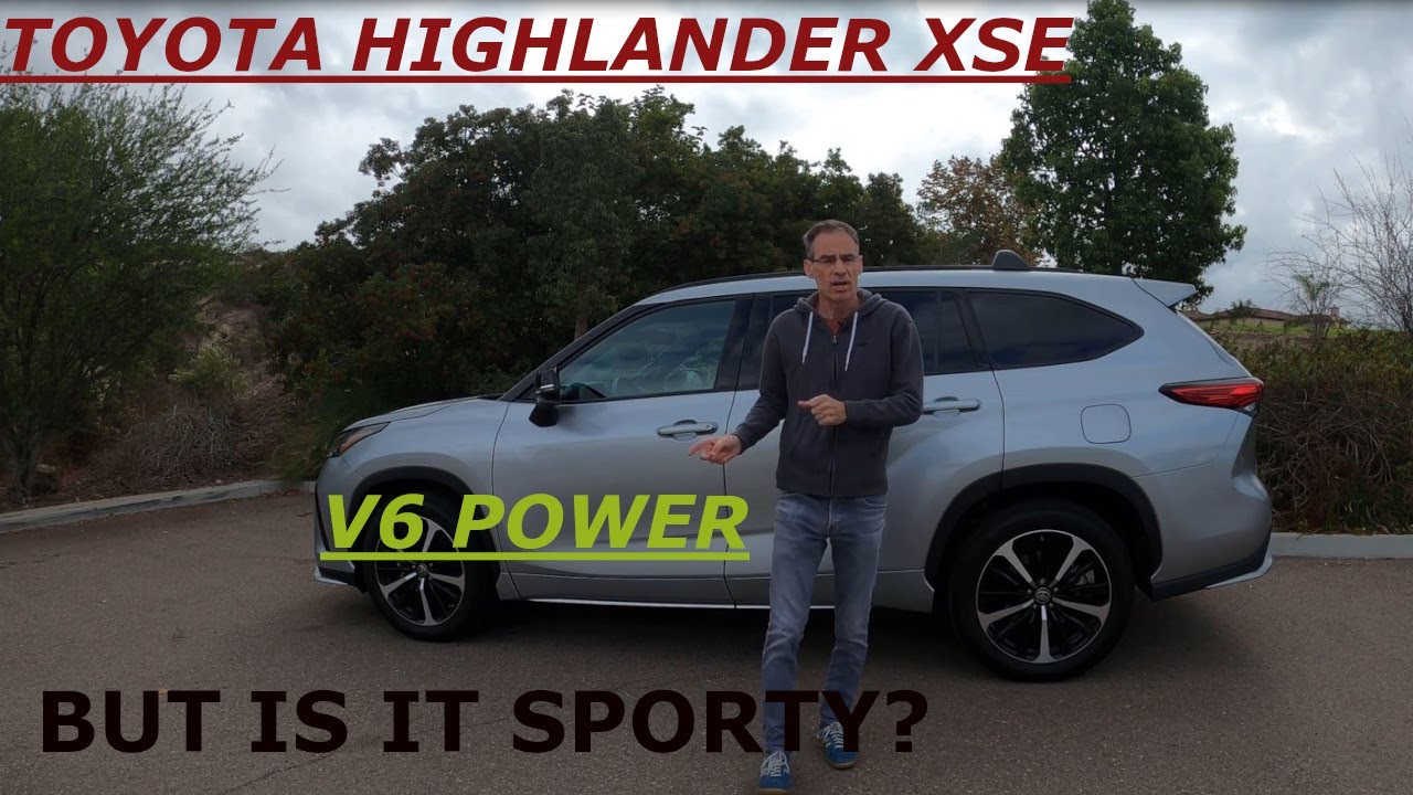 2021 Toyota Highlander XSE REVIEW - BUT IS IT SPORTY?