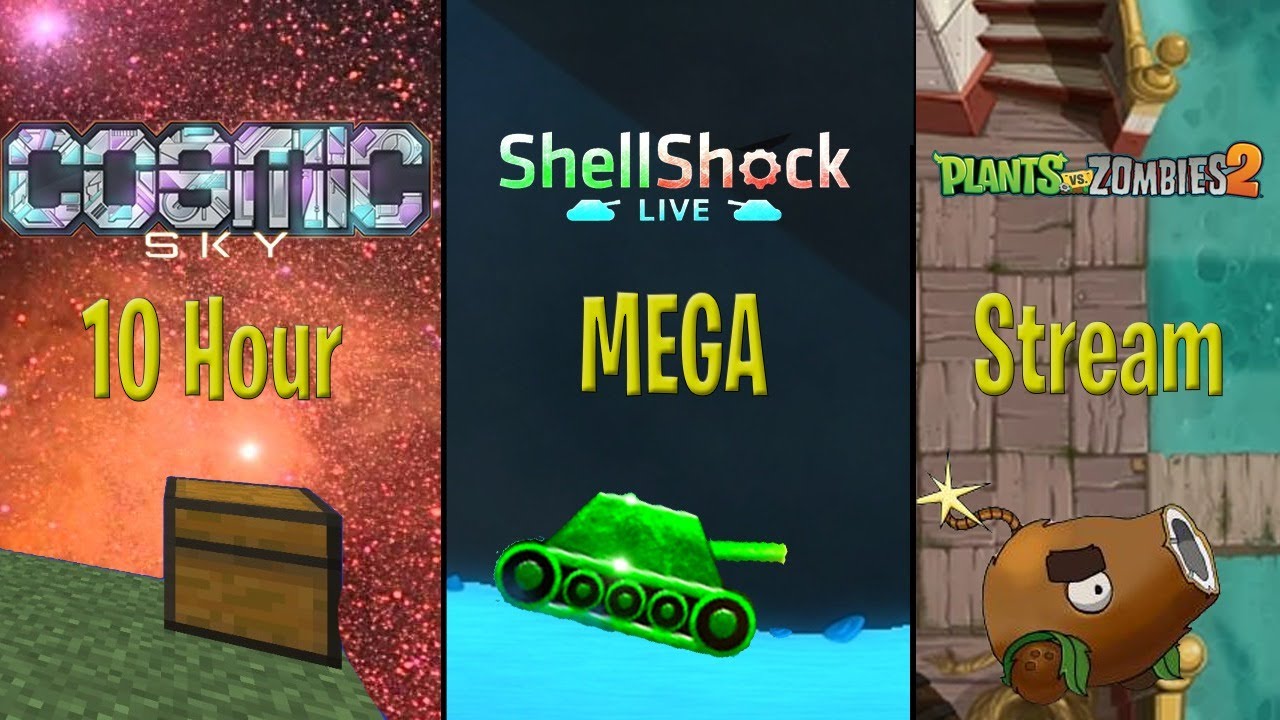 10 Hour Mega Stream - Ark, Pixelmon, Cosmic Sky And More!