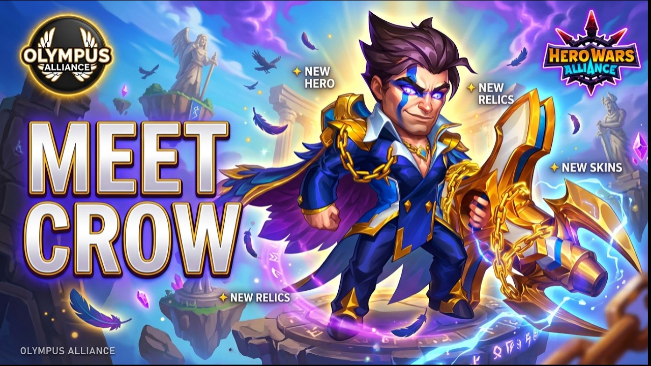 This New CROW Hero Will Destroy Magic Teams in Hero Wars Alliance