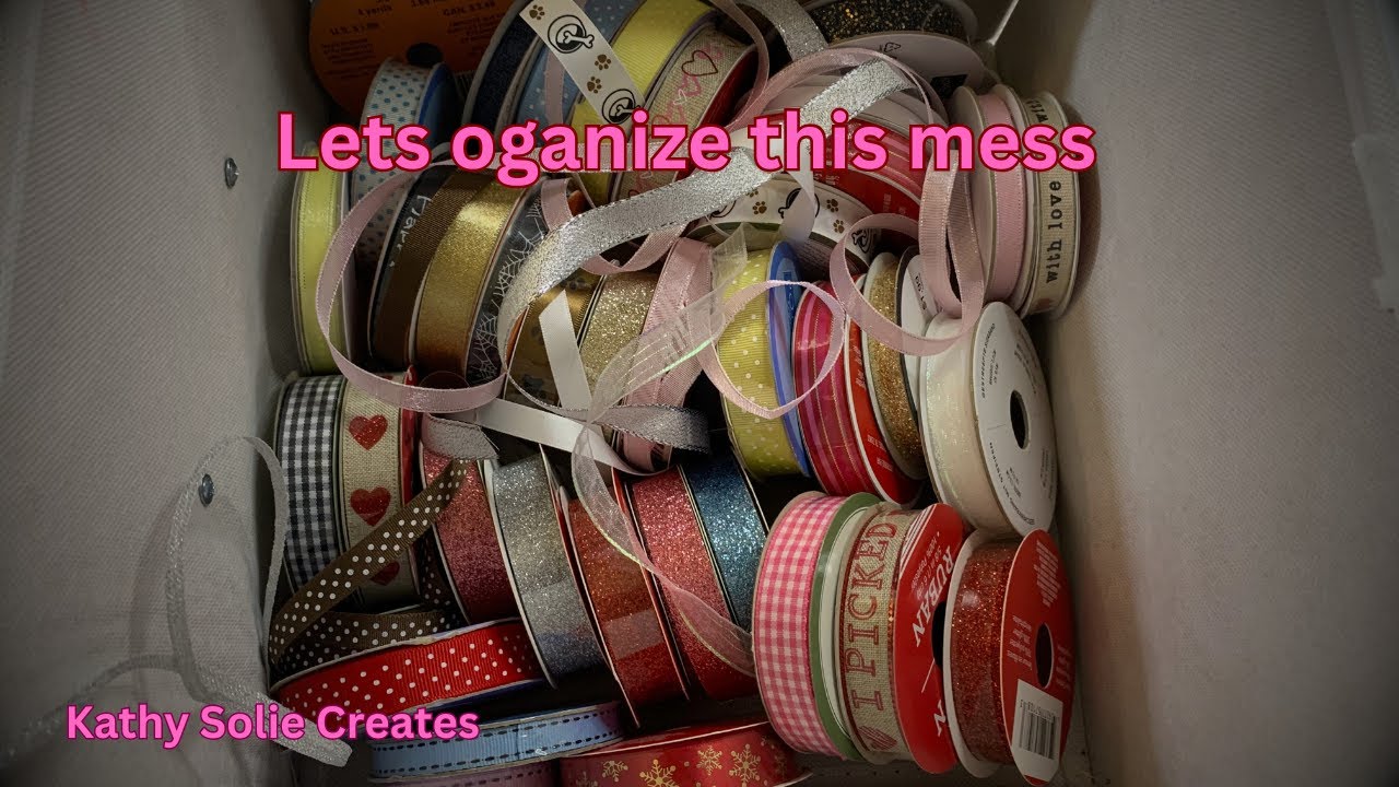 Transform Your Craft Room. Genius Ribbon Hack to Conquer the Chaos of Ribbon Mess!