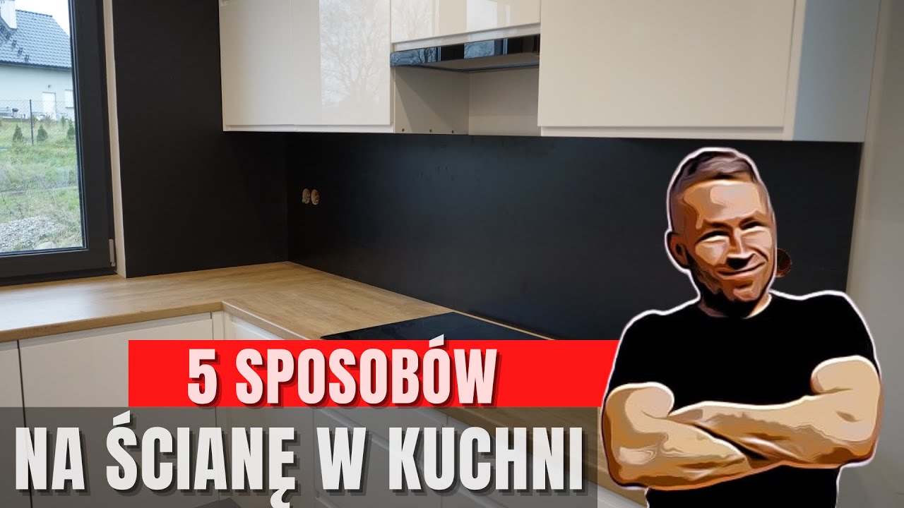 Co położyć na ścianę w kuchni, meble kuchenne