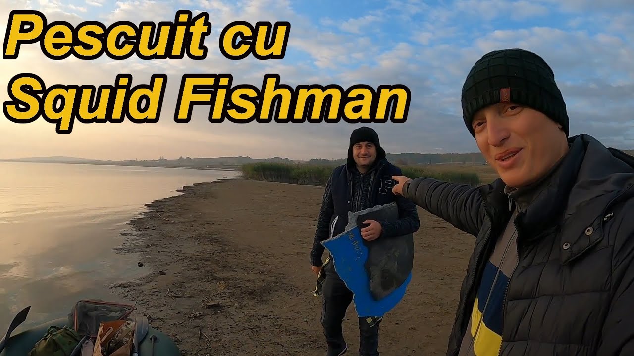 Pescuit la Știucă și Biban cu Squid Fishman
