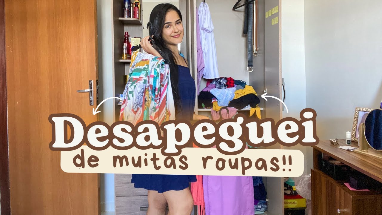 LIMPA NO GUARDA-ROUPA | Desapego de fim de ano