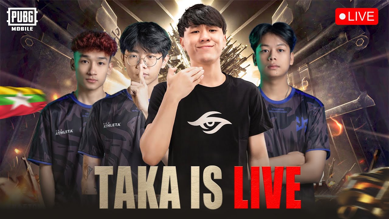 🛑LIVE - YG မာနတ်/Romeo/1sec တို့နဲ့ Full Squad ကျုံးပီဗျို့ 💀 #pubgmobile