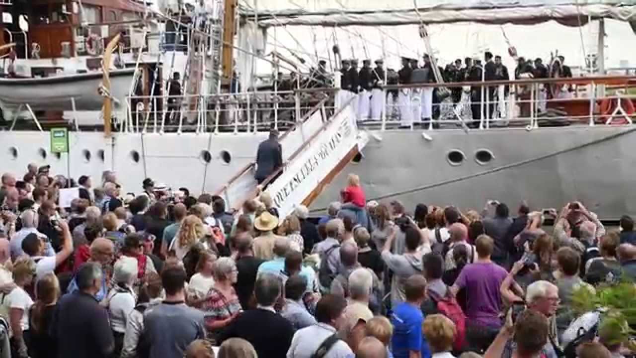 Buque Escuela Guayas en Sail Amsterdam 2015