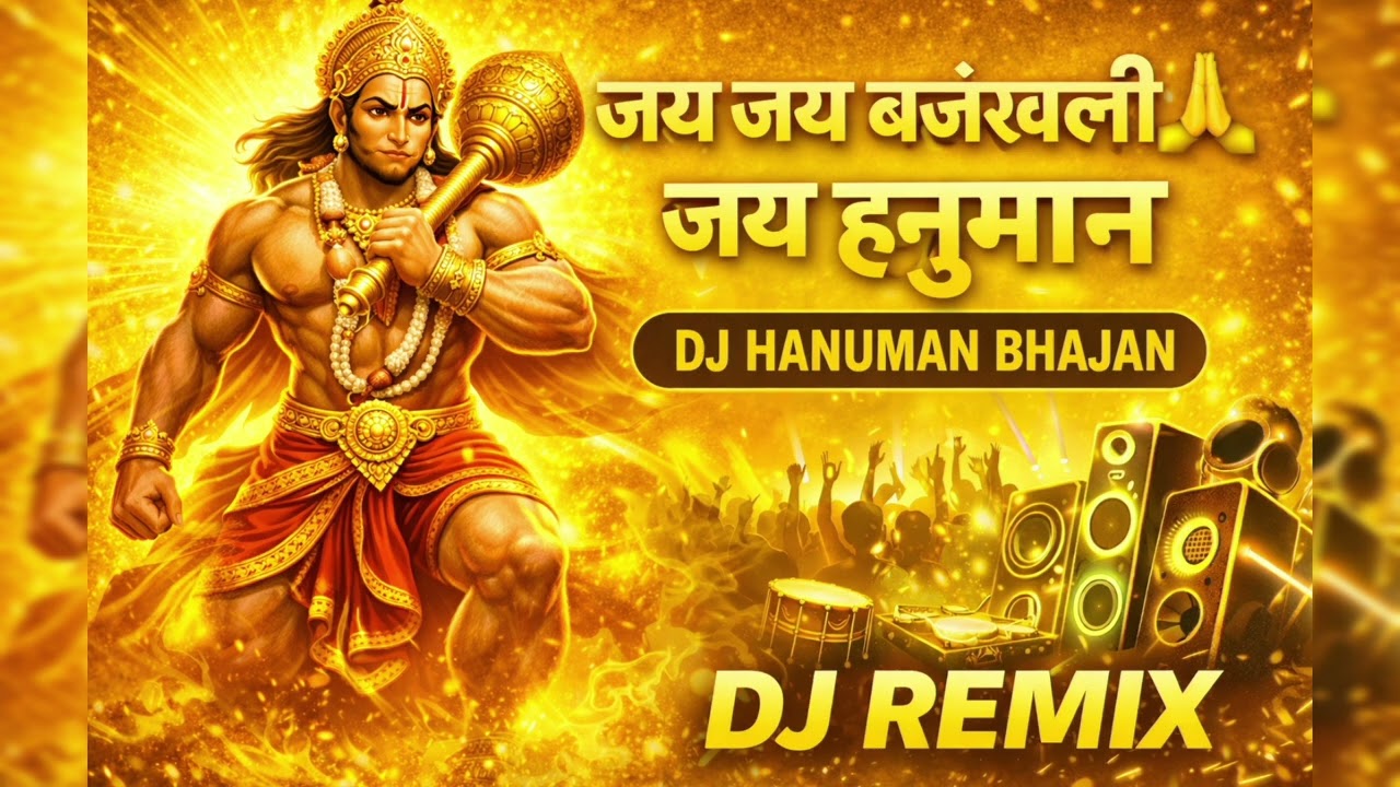 जय जय बजरंगबली | Powerful Hanuman Bhajan | संकट मोचन हनुमान जी भक्ति गीत #bhakti #trending #trending