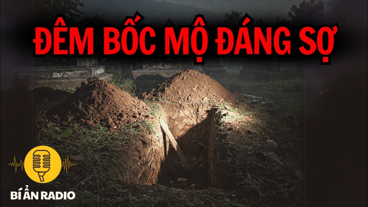 Truyện ma rợn gáy: Đêm bốc mộ kinh hoàng, bí mật đáng sợ trong quan tài #chuyenma #truyendemkhuya