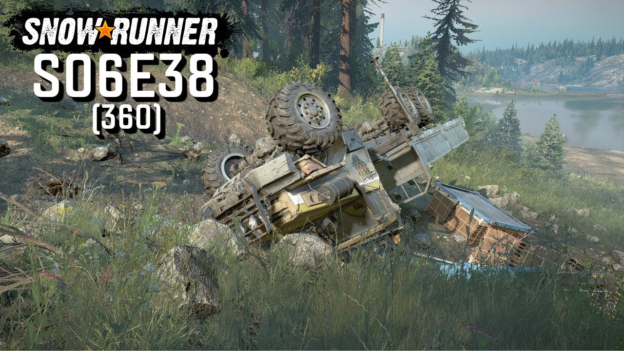 SnowRunner | S06E38 | Pap&iacute;rna, sekce B 3. č&aacute;st | CZ Lets Play