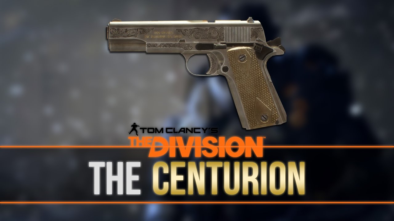 The Division&trade; Named Weapon - Centurion Guide (Patch 1.5 Survival)
