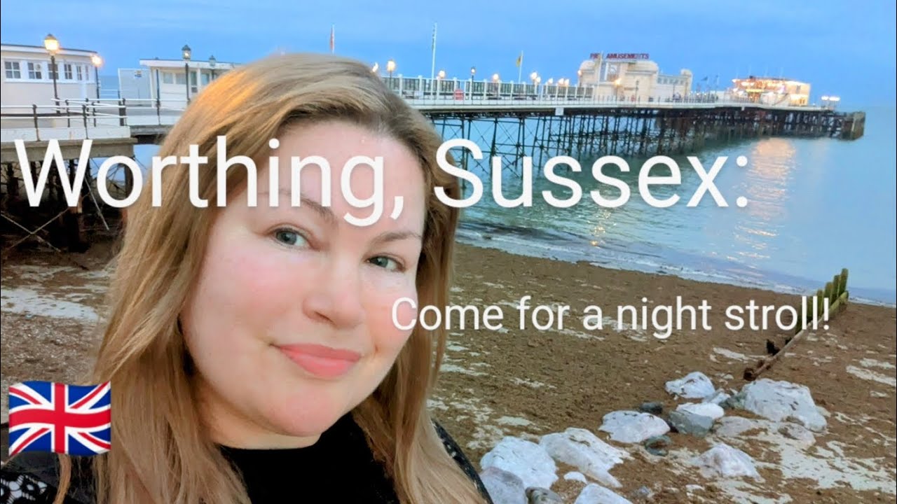 Worthing, Sussex: Come for an evening stroll ✨ #uk #walk #sussex #summer