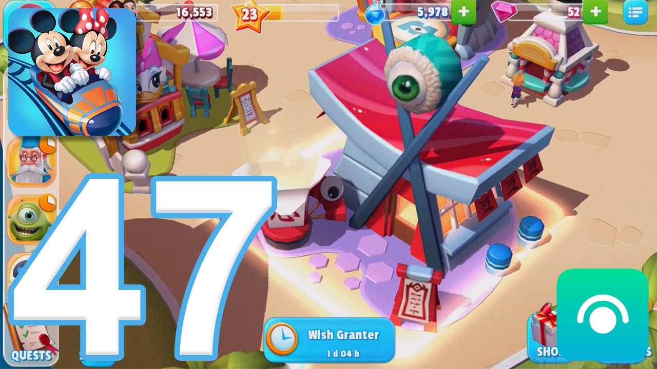 Disney Magic Kingdoms - Gameplay Walkthrough Part 47 - Level 23 (iOS, Android)